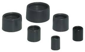Eindtul 20mm zwart