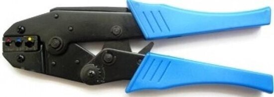 Krimptang rood-blauw-geel 0.5-6mm² met rechte bek