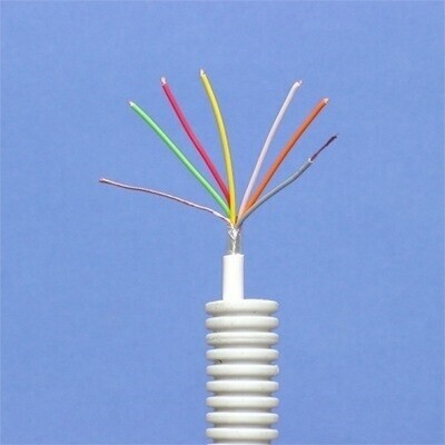 Buis flexibel alarmkabel 6x0.22mm² (100m)