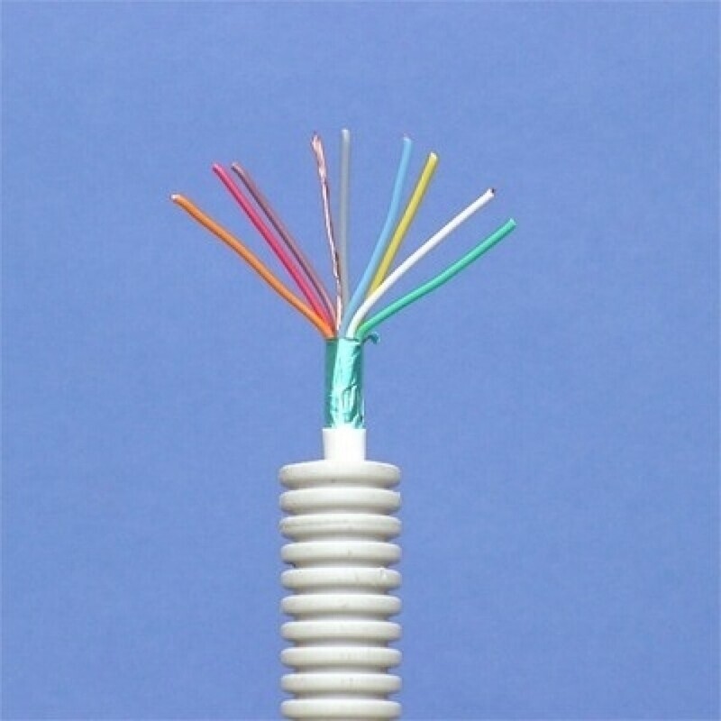 Buis flexibel alarmkabel 8x0.22mm² (100m)