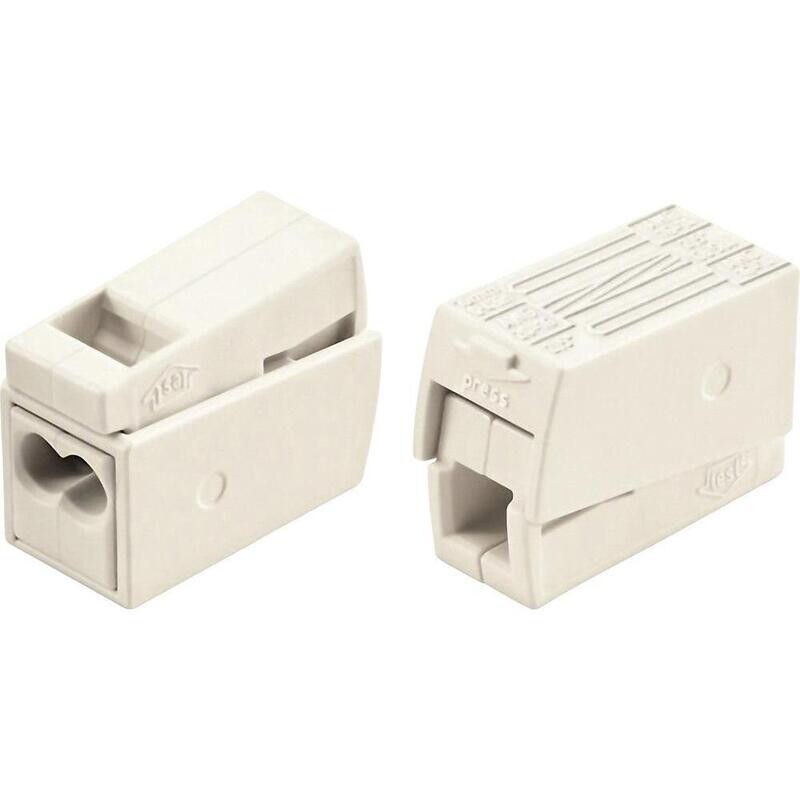 Steekklem 2xVOB / soepel 1-2.5mm²