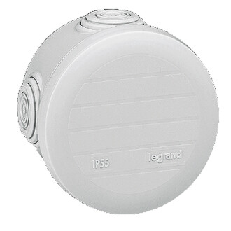 Aftakdoos dia60x40mm - 4 ingangen IP55