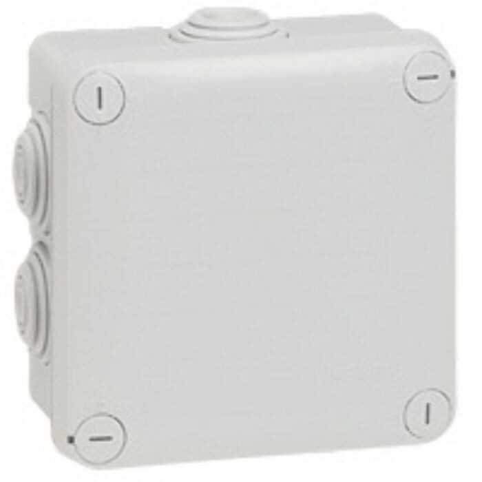 Aftakdoos 105x105x55mm - 7 ingangen IP55