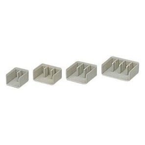 Eindkap voor verdeelrail 2P 10mm²