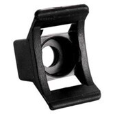 Spanbandhouder om te vijzen zwart