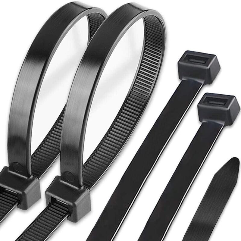 Spanband 100x2.5 Zwart (100st)