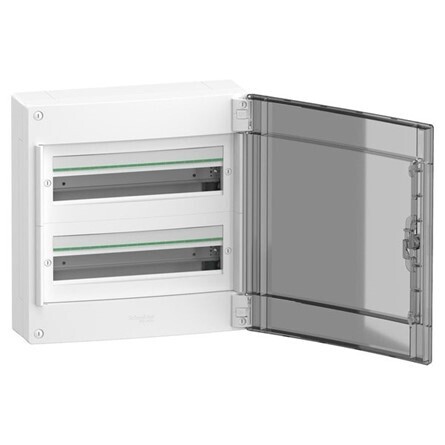 Verdeelkast 36 module (2x18) - doorzichtige deur