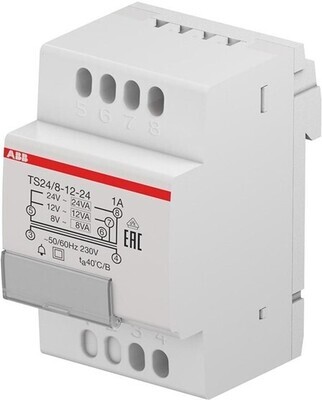 Beltransfo 12-12-24Vac 15-15-30VA 3 mod