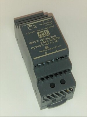 LED voeding 12Vdc 2A 24W 2mod