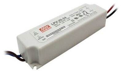 LED voeding 24Vdc 0,84A 20W