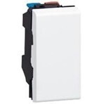Mosaic45 Easyled wisselschakelaar 1 mod 10A Wit