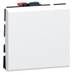 Mosaic45 Easyled wisselschakelaar 2 mod 10A Wit