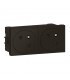 Mosaic45 DLP stopc vlak 2-voud 4 mod Zwart