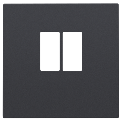 Toets boxaansluiting enkel Anthracite