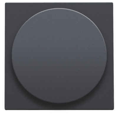 Toets draaiknopdimmer Anthracite