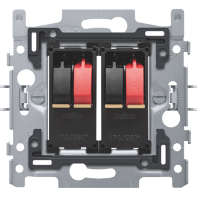 Sokkel boxaansluiting dubbel