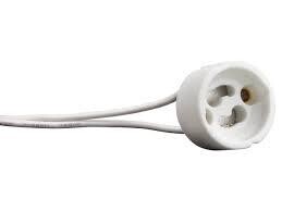 Fitting GU10 met draad