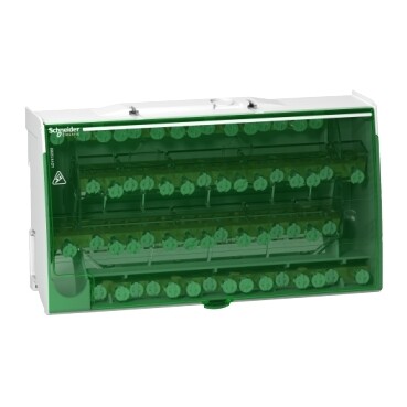 Linergy DS - schroefverdeelblok 4P - 125A - 4x15 openingen
