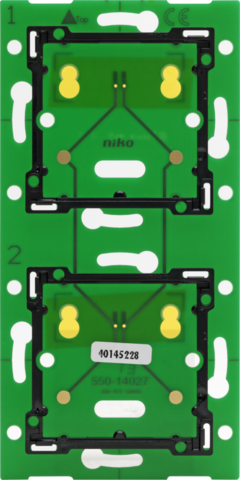2-voudige muurprint V 71mm Home control