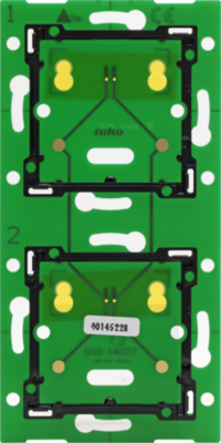 2-voudige muurprint V 71mm Home control