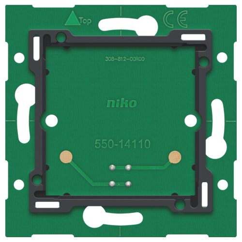 Muurprint met connector Home control