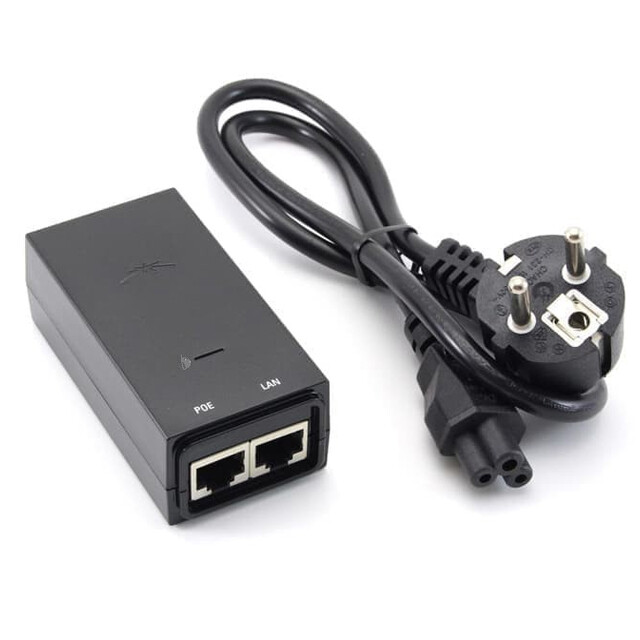 Ubiquiti POE Injector, 48V, 0.5A