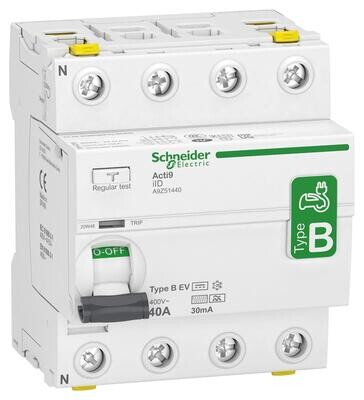 Differentieel 4P 40A 30mA type B-EV