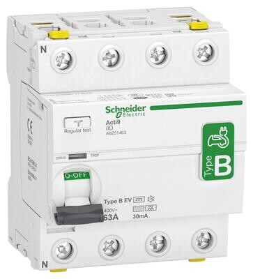 Differentieel 4P 63A 30mA type B-EV