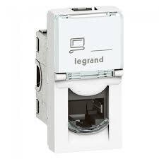 Mosaic45 RJ45 stopc UTP CAT6 1 mod Wit