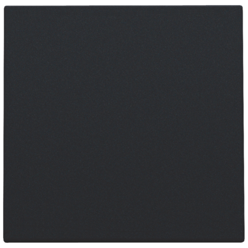 Blinde afsluitplaat Black Coated