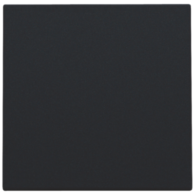 Blinde afsluitplaat Black Coated