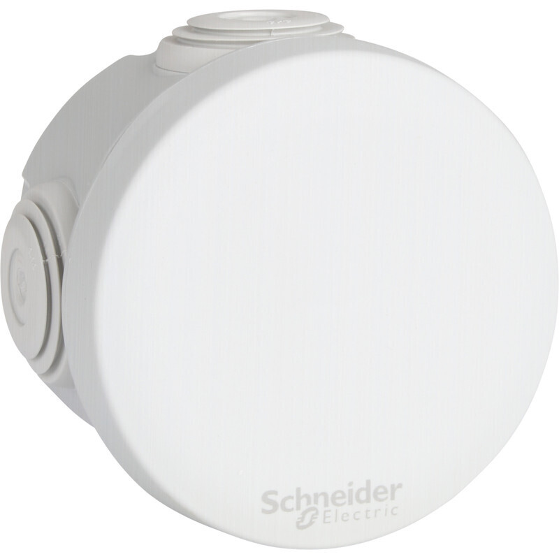 Aftakdoos dia60x40mm - 4 ingangen IP55