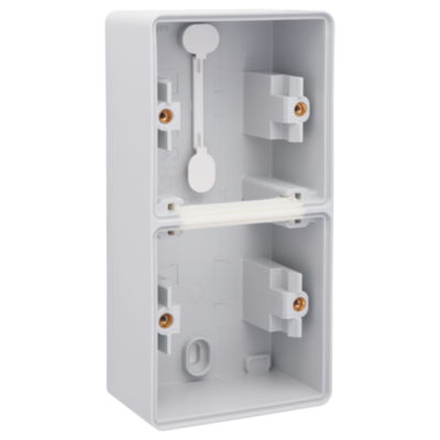 Hydro opbouwdoos 2-voudig Grey
