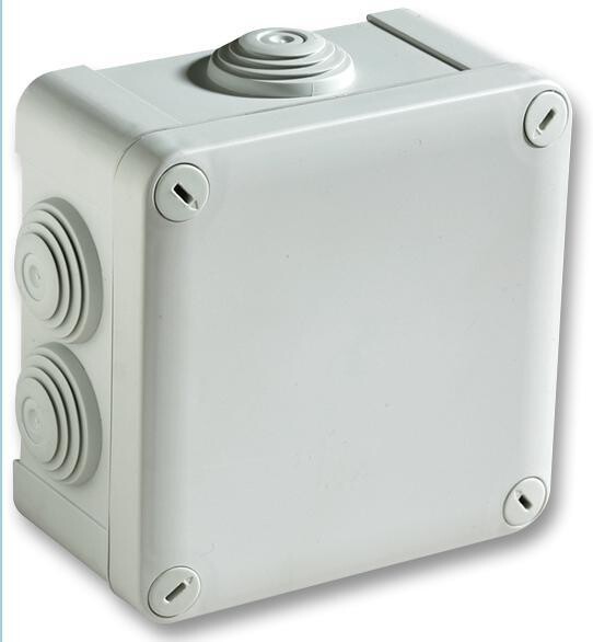 Aftakdoos 105x105x55mm - 7 ingangen IP55