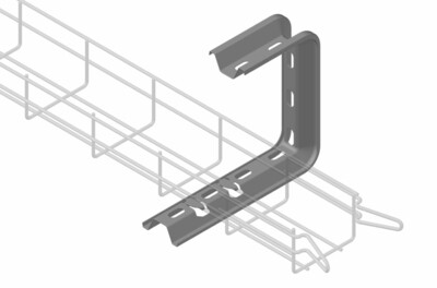 Plafond beugel draadgoot 100mm Metaal