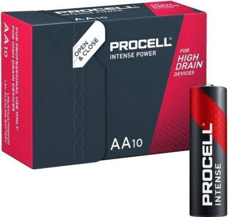 Batterij Procell Intense AA 10st
