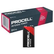 Batterij Procell Intense 9V 10st