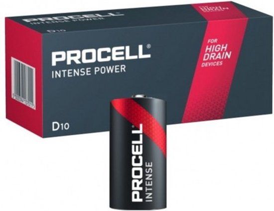 Batterij Procell Intense D 10st