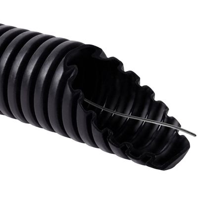 Buis flexibel diam. 20mm zwart LSOH (rol 100m)
