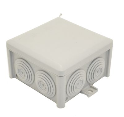 Aftakdoos 83x83x50mm - 7 ingangen IP65