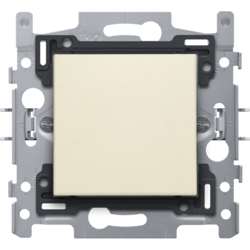 Blind plaatje (sokkel + toets) Cream