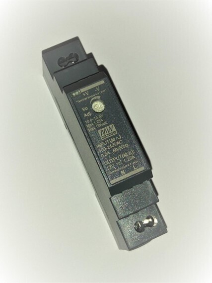 LED voeding 24Vdc 0,63A 15,2W 1mod
