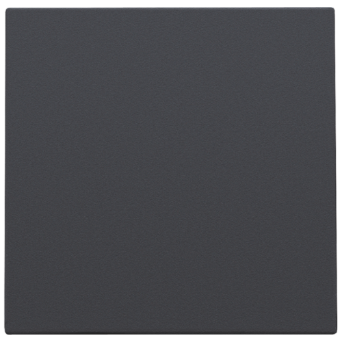 Blinde afsluitplaat Anthracite