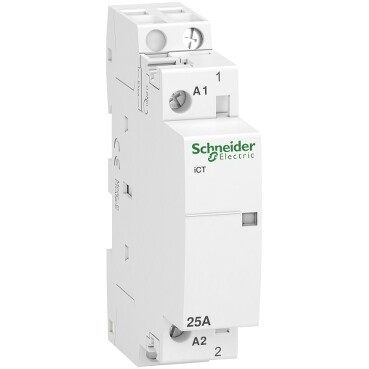 Contactor iCT 25A 2NO 230V magneetschakelaar Contactor iCT 25A 2NO 230V magneetschakelaar