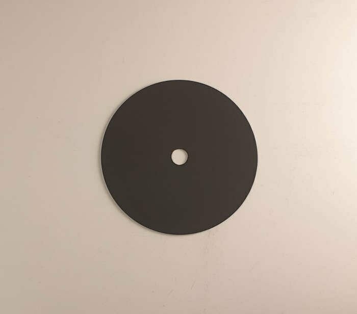 Metallronde schwarz Ø 97 mm