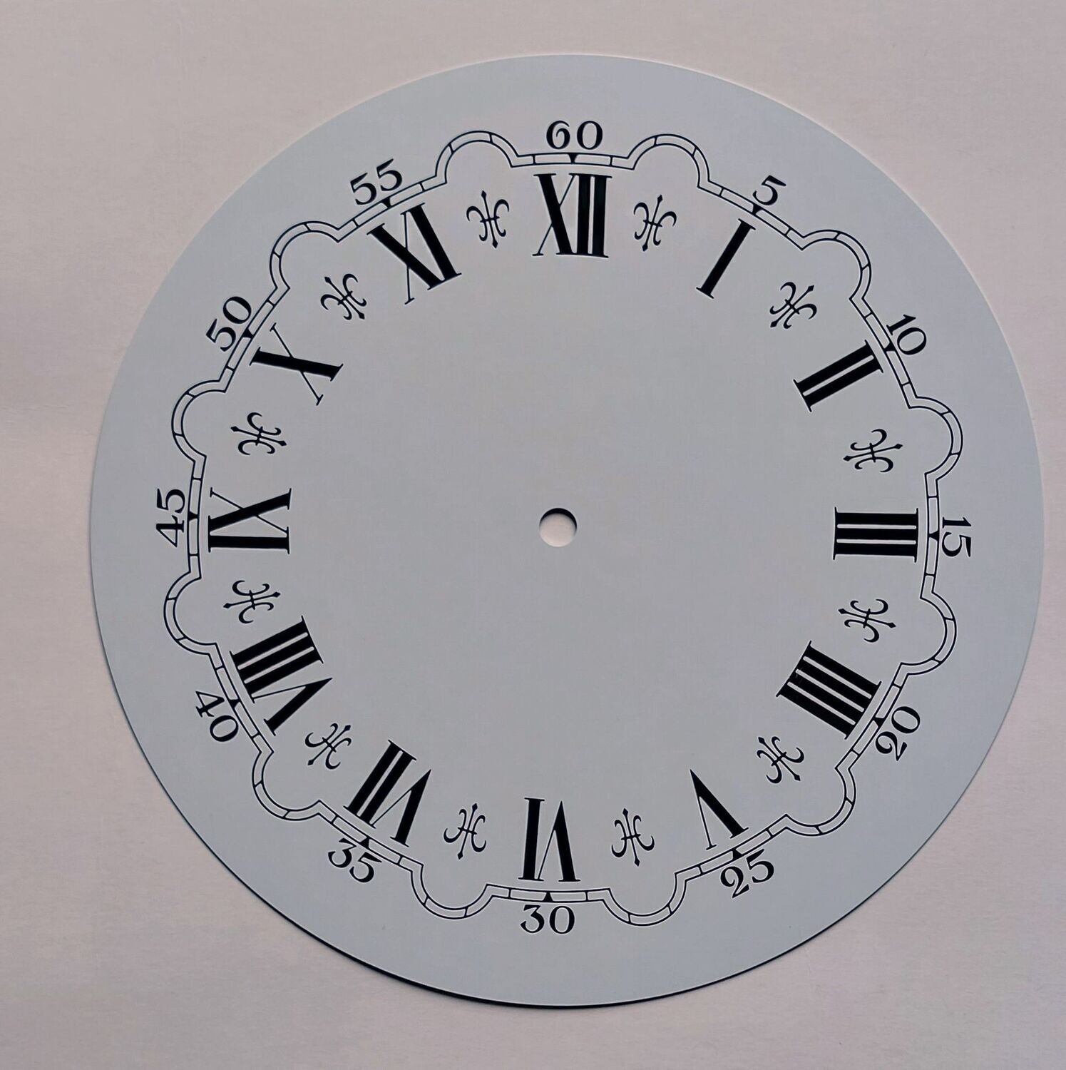 Zifferblatt Aluminium Ø 260 mm - römisch
