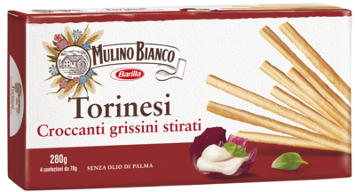 Mulino Bianco Grissini Torinesi 280gr. Mulino Bianco Grissini Torinesi 280gr.