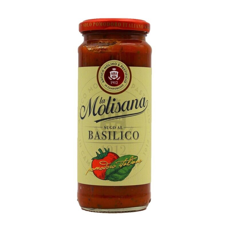 La Molisana Sugo al Basilico 340gr. La Molisana Sugo al Basilico 340gr.