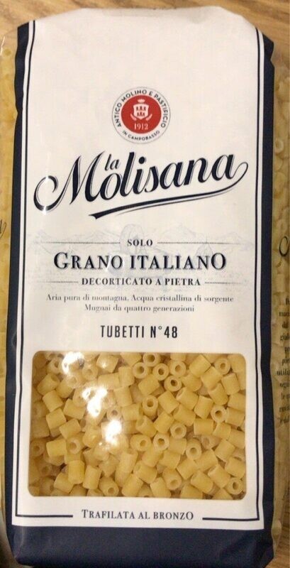 La Molisana Tubetti Nr. 48 500gr. La Molisana Tubetti Nr. 48 500gr.