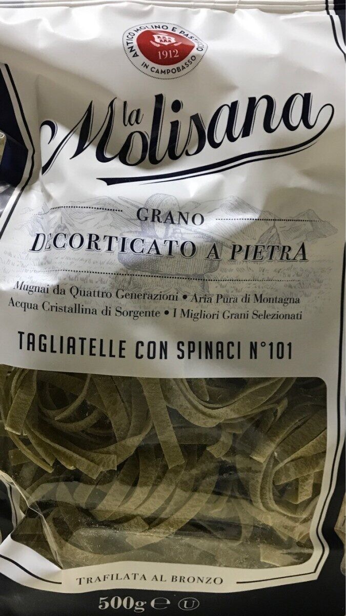 La Molisana Tagliatelle con Spinaci Nr. 101 500gr.